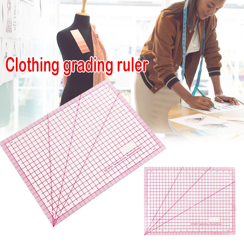 Clothing Grading Ruler Board Ruler Built-in Scale ... – Grandado