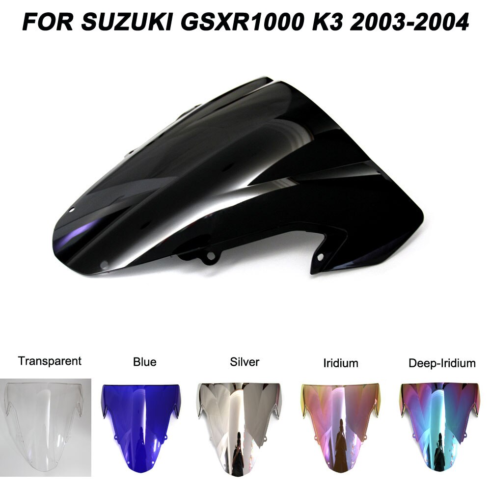 Motorcycle Windscreen Windshield GSXR1000 Screws Bolts Accessories For Suzuki GSXR1000 K3 GSXR 1000 2003 2004 Wind Deflectors