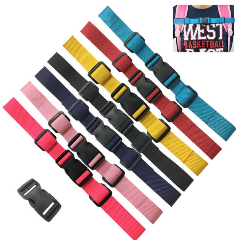 Universal Sports Bag Belt Adjustable Chest Strap Sternum Strap Outdoor Climbing Camping Hiking Backpack Chest Harness