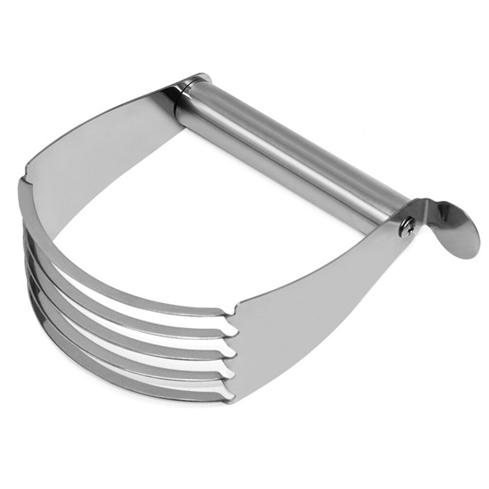 Flour Mixer Durable Dough Blender 5 Blades Pastry Cutter Butter Chef Confection Stainless Steel Baking Tool