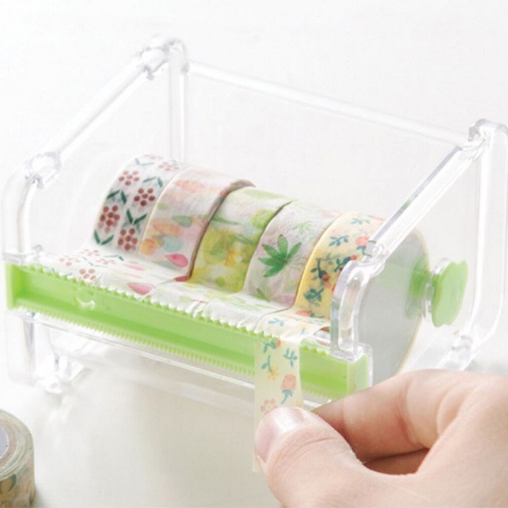 Desktop tape dispenser pater tape cutter tape holder opbevaring organizer taske