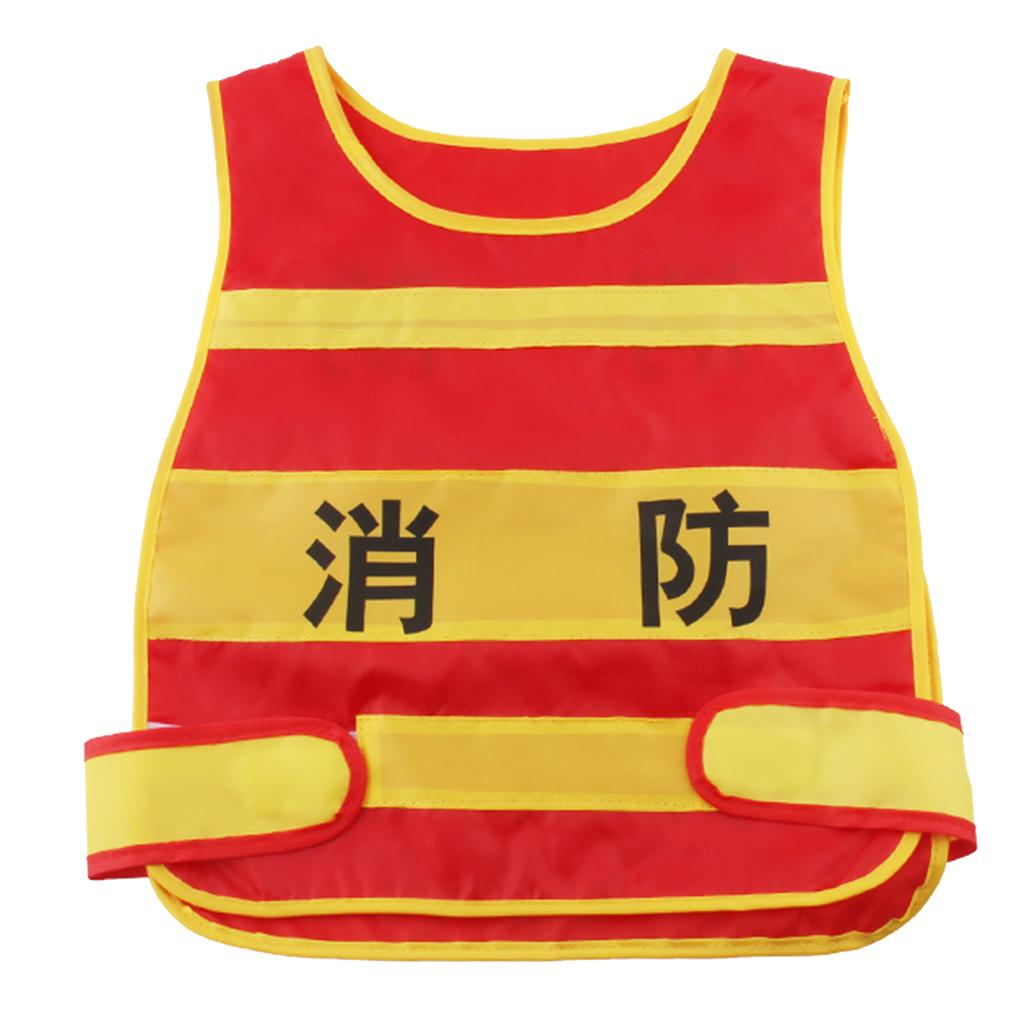 Washable Firefighter Costume Premium Firefighter Props Role Play for