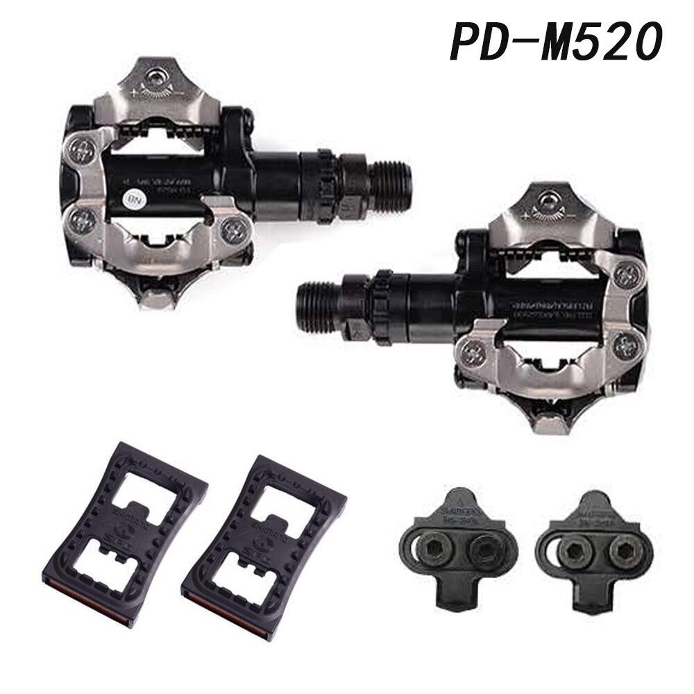 PD-M540 PD-M520 Zelfsluitende Spd Pedalen Mtb Componenten Gebruik Voor Fiets Racing Mountainbike Onderdelen PD-M540 M520