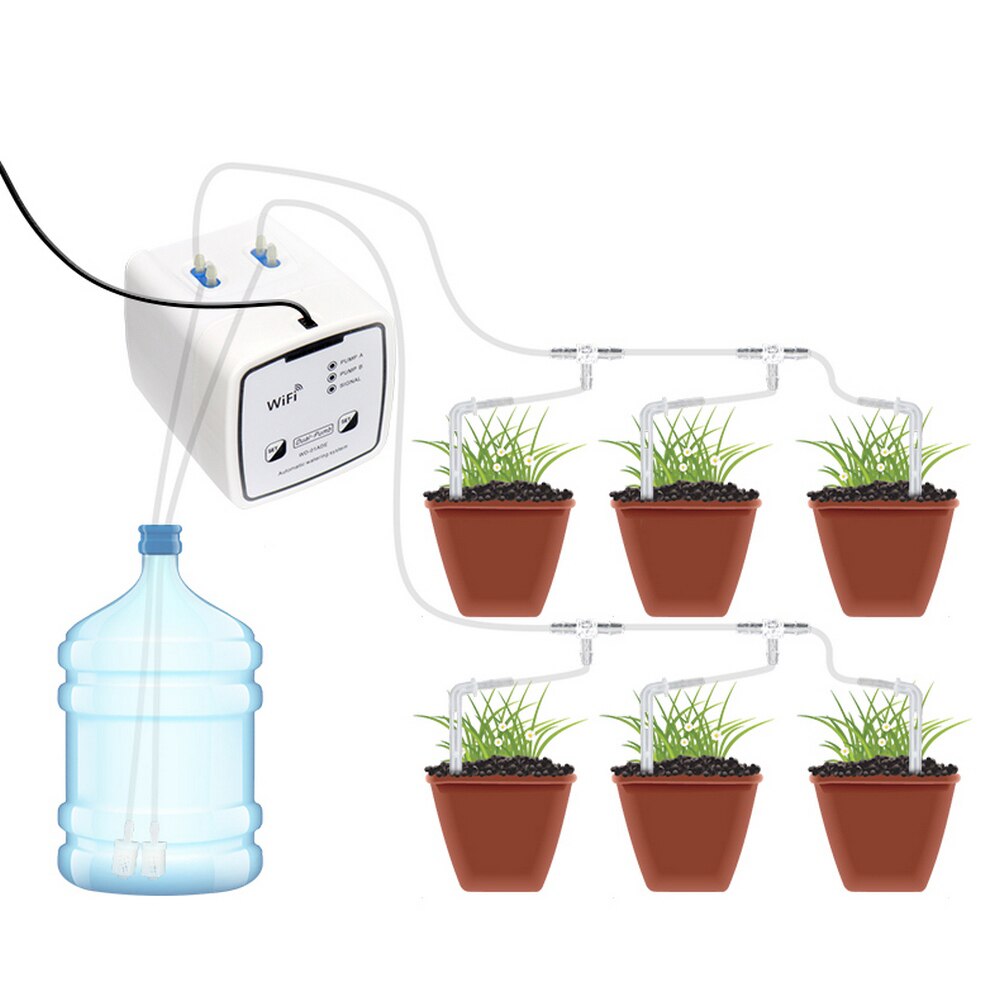 Garden Remote Control Intelligent Watering Device Automatic Water Drip Irrigation System WIFI Connection Mobile APP Control