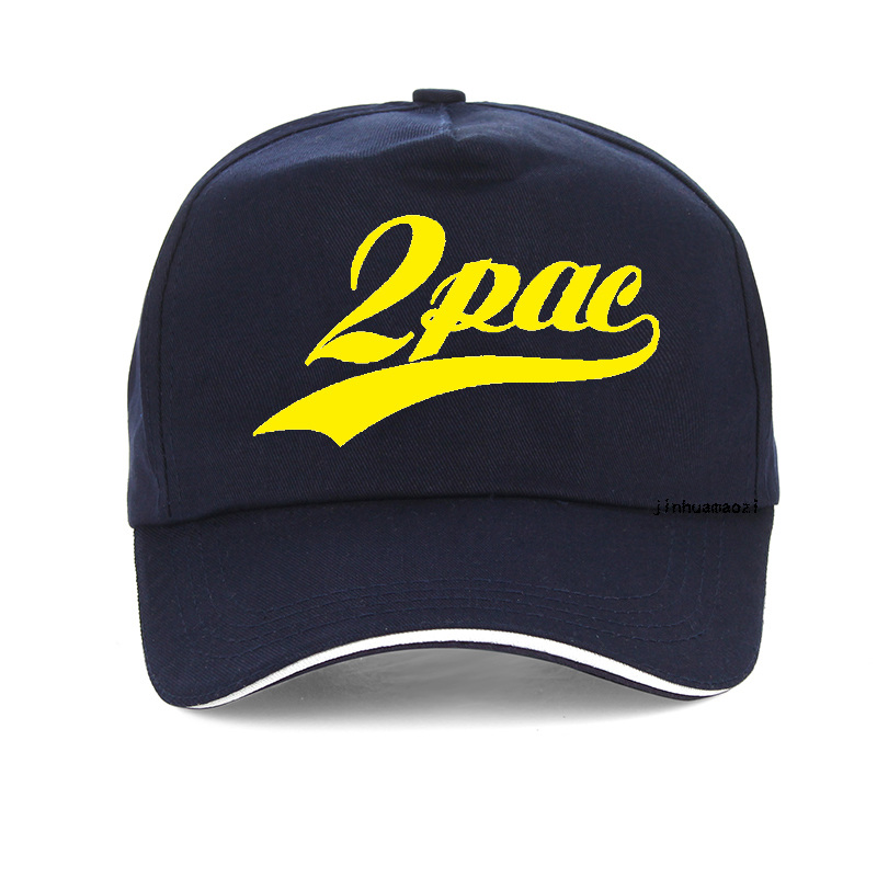 American Ripper Tupac 2pac berretto da Baseball Shakur Rapper hat Summer Rap 2pac cappelli per adolescenti cappello da papà Unisex cappellino Snapback: Grigio scuro