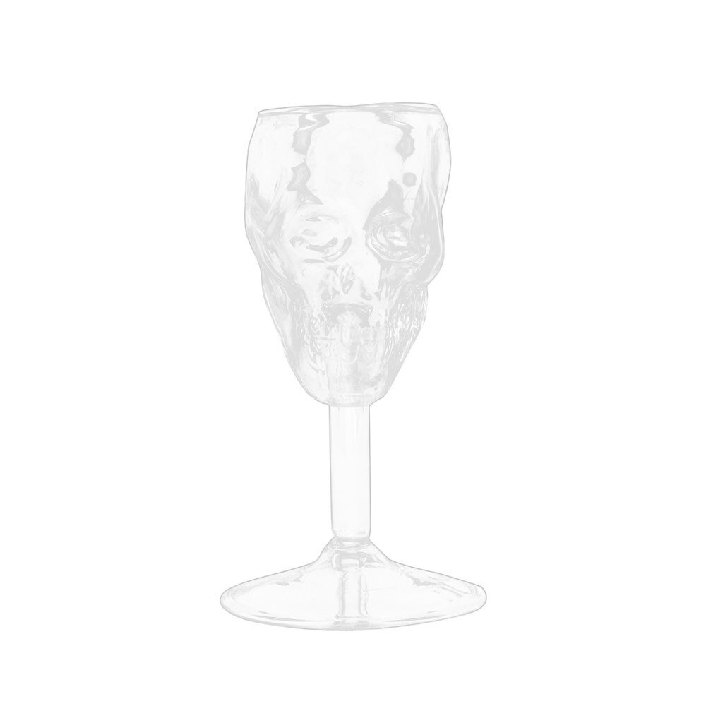 Creatieve Twee manieren Shot Transparante Kristallen Schedel Hoofd Glas Cup Voor Whiskey Glas Thee Cup Bar Home Decoratie Drinkware