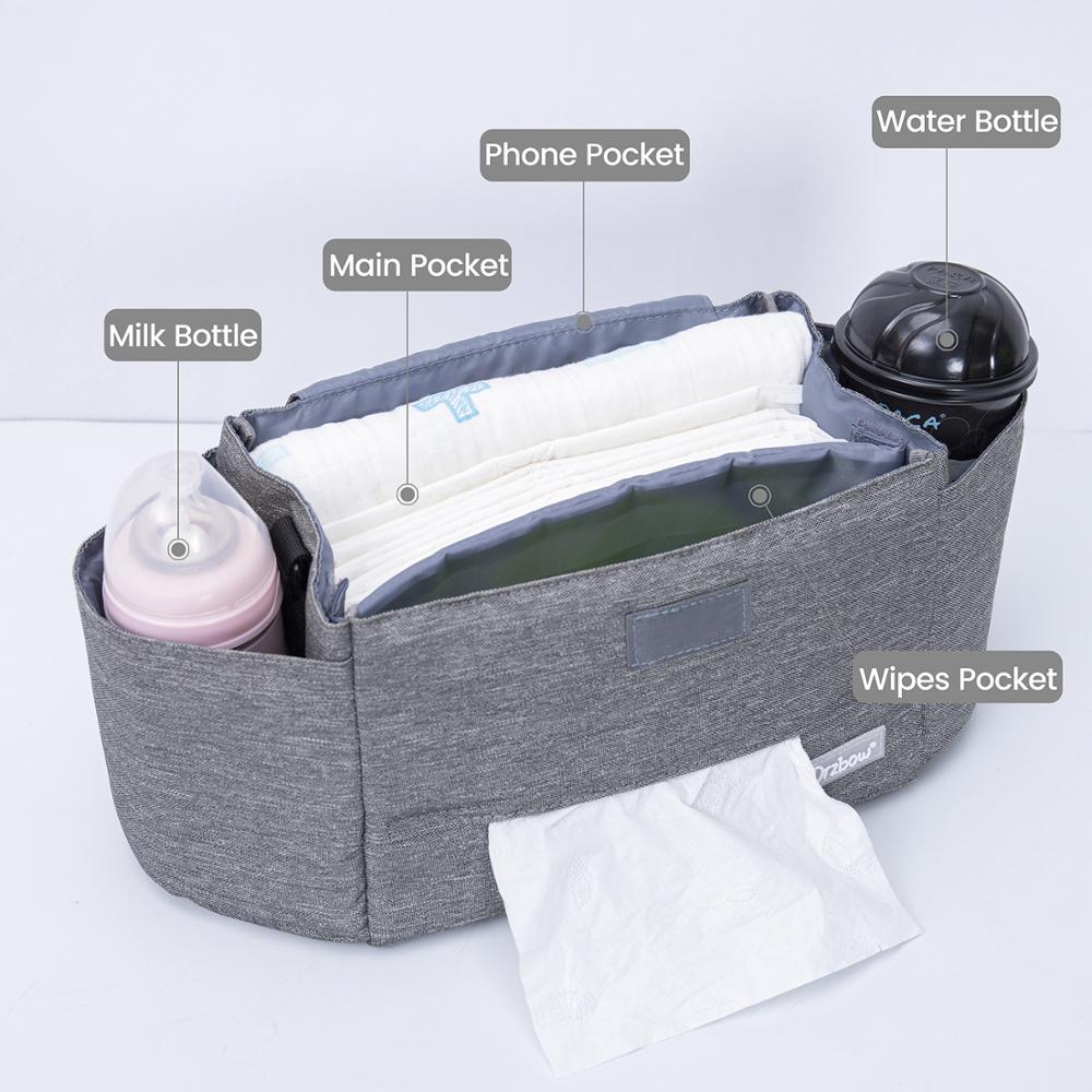 Neue Baby Kinderwagen Windel Tasche Tragbaren Baby Organizer Windel Tasche Für Mutter draussen Kleinkind Kinderwagen Organizer Tasche Für Baby Pflege