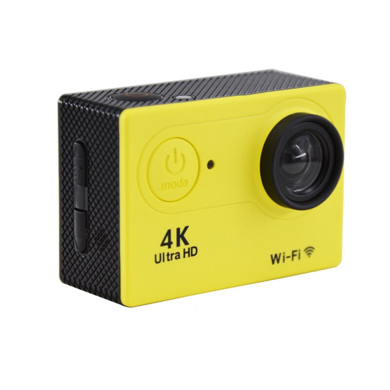 H9 Ultra Hd 4K Actie Camera 30M Waterdichte 2.0 'Scherm 1080P Camera Go Extreme Pro Cam groothoek Outdoor Rijden Recorde: yellow