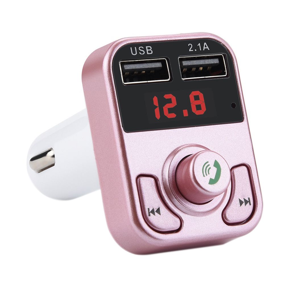 Universal B3 Wireless FM Transmitter Support TF Card Handsfree Call Bluetooth Car MP3 Player Dual USB Cell Phone Auto Charger: NO.3