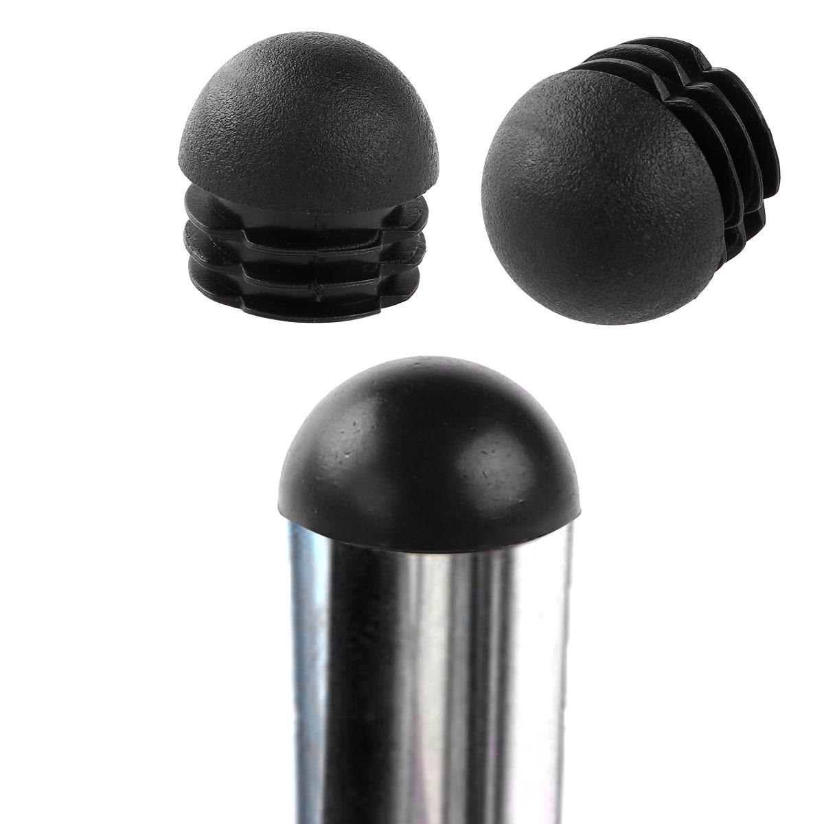 12Pcs tappo inserto tubo di plastica 13-32mm tappo gamba mobili tappi terminali tappo tappo tubo tondo protezione pavimento decorativo