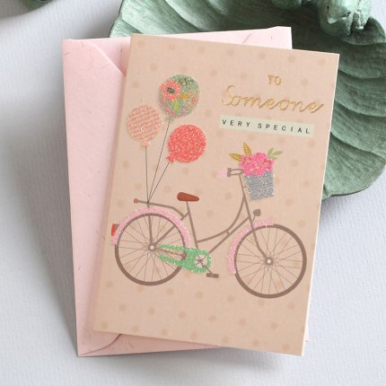 15pcs Mini Greeting Card Birthday Card Best Wishes Small Flower Card: 06