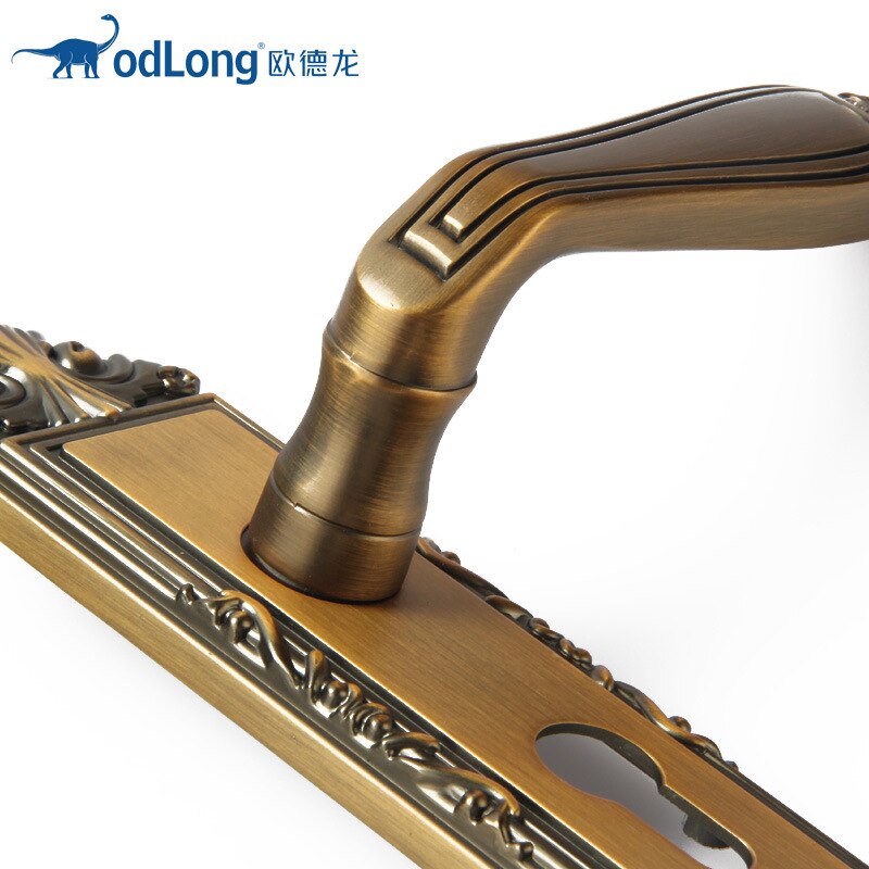 Room door lock, indoor door handle lock, bedroom door handle, silent wooden door bearing lock, universal manufacturer