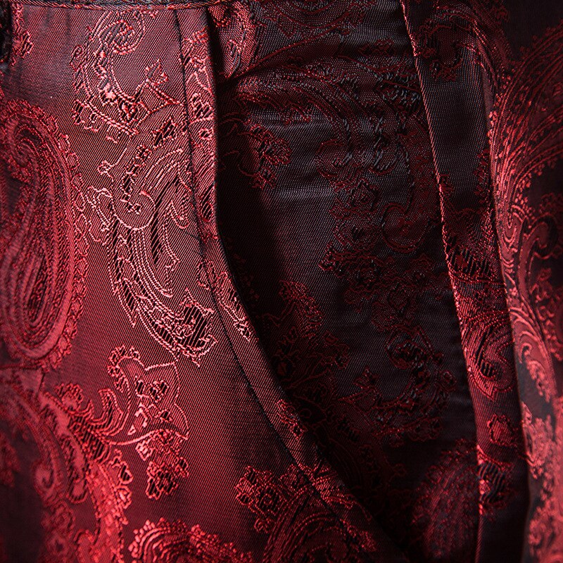Høst og vinter herre klassiske jacquard dressbukser størrelse 3xl slanke menn business bankett kjole bukser