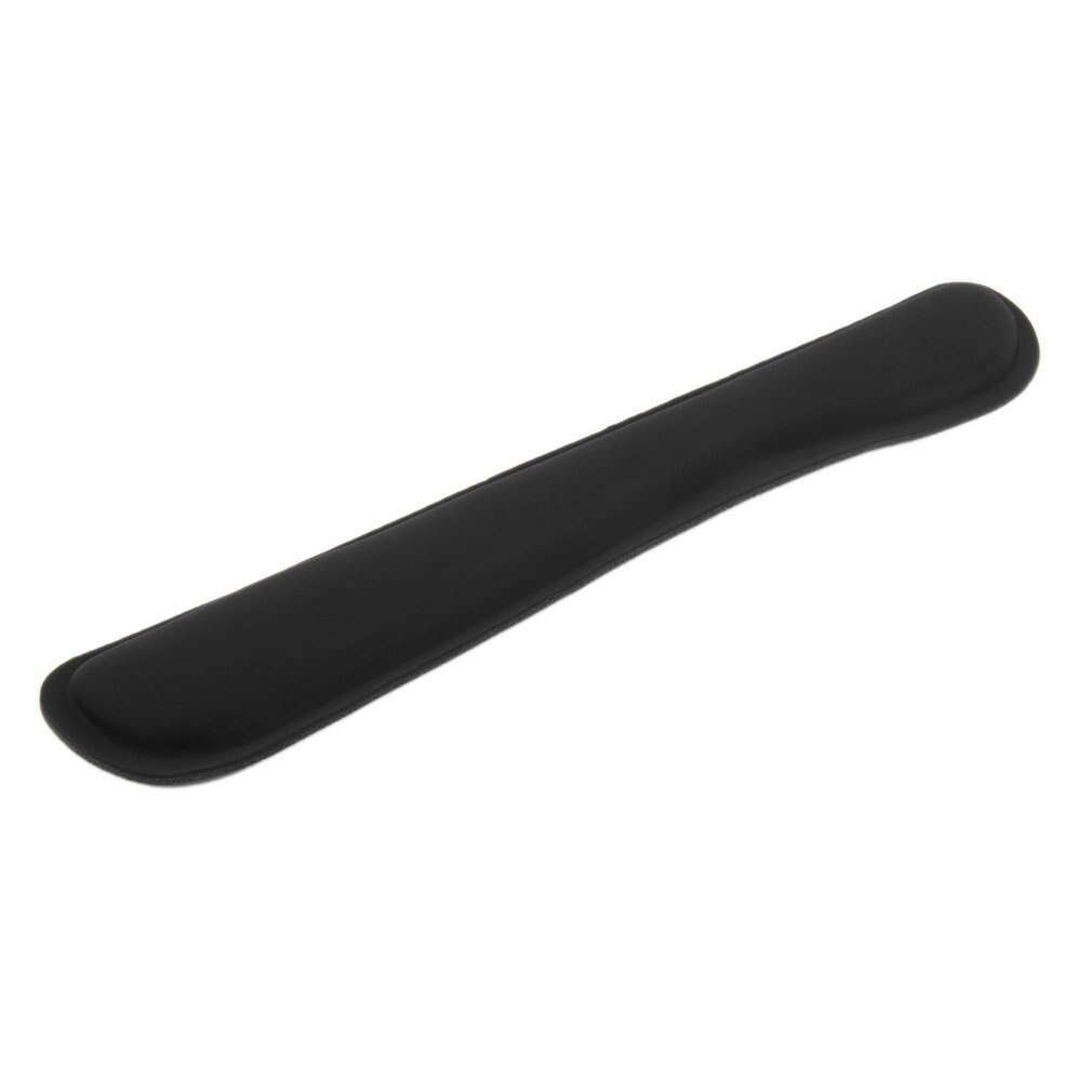 1pcs Worldwide Support Comfort Gel Wrist Rest Pad for PC Keyboard Raised Platform Hands Black