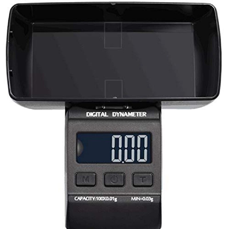 Høj præcis digital drejeskive kraft skala gauge arm belastningsmåler lcd baggrundsbelysning 100g/0.01g til lp vinyl plade nål