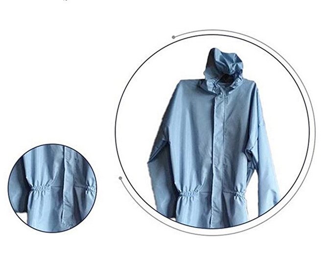 Neue Erwachsene unisex Einweg Gesamt Labor Feste Elastische Strampler Schutz Gesamt Anzug Wasserdichte Kleidung
