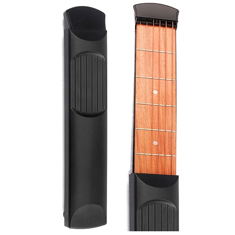 Entrenador de cuerdas de Guitarra portátil para principiantes, herramienta de práctica de bolsillo para entrenador de Guitarra Digital