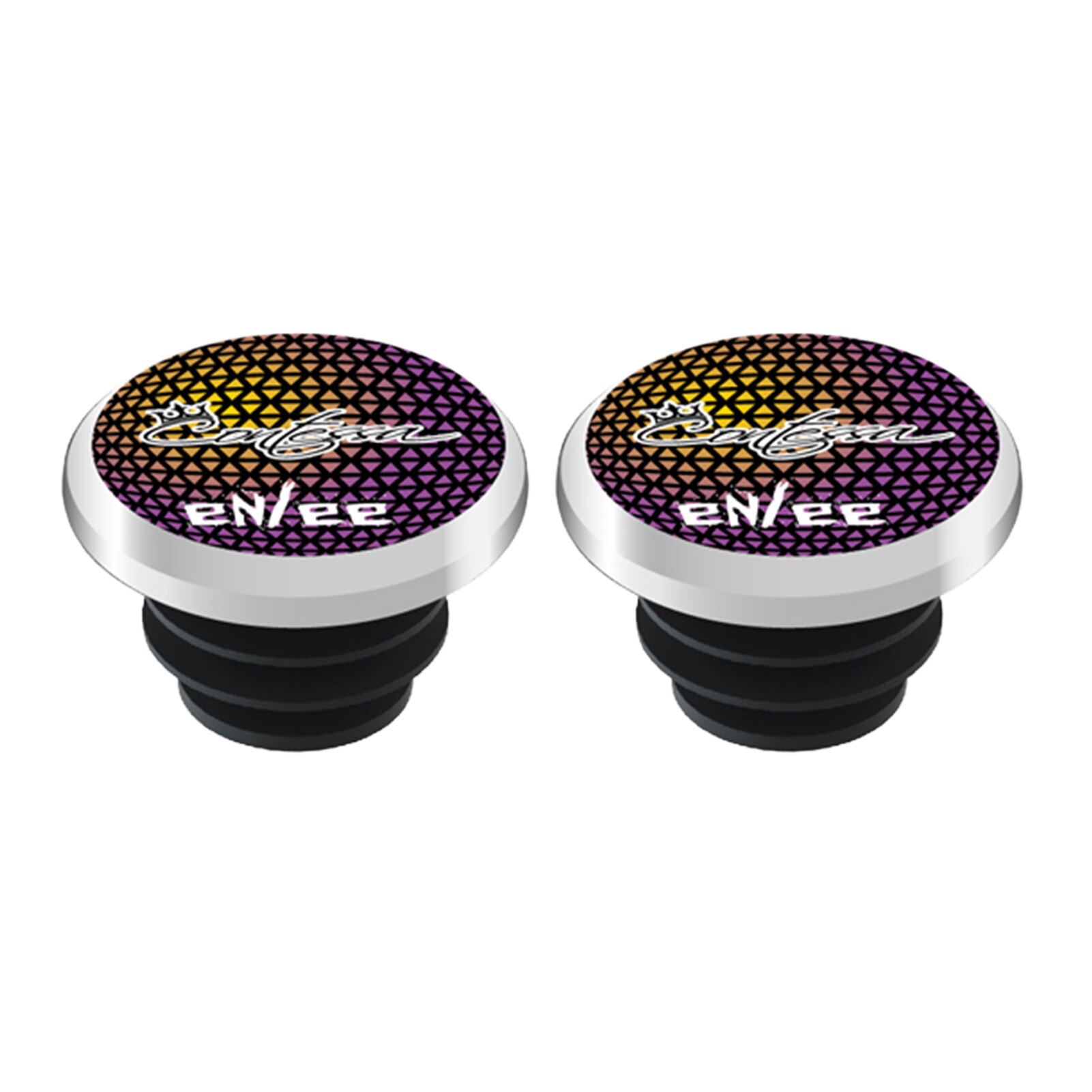 Tapones para manillar de bicicleta, tapas de manillar de aleación de aluminio, tapas para extremos de barra de agarre de bicicleta para bicicletas de carretera y montaña