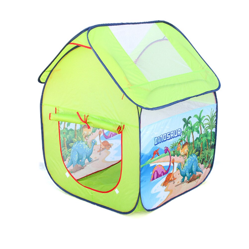 freundlicher Zelt drinnen-draussen-Spiel Haus Ozean Ball Schwimmbad Abnehmbare Klapp Karikatur Ebene Ozean Dinosaurier Baby Zelt Spielzeug