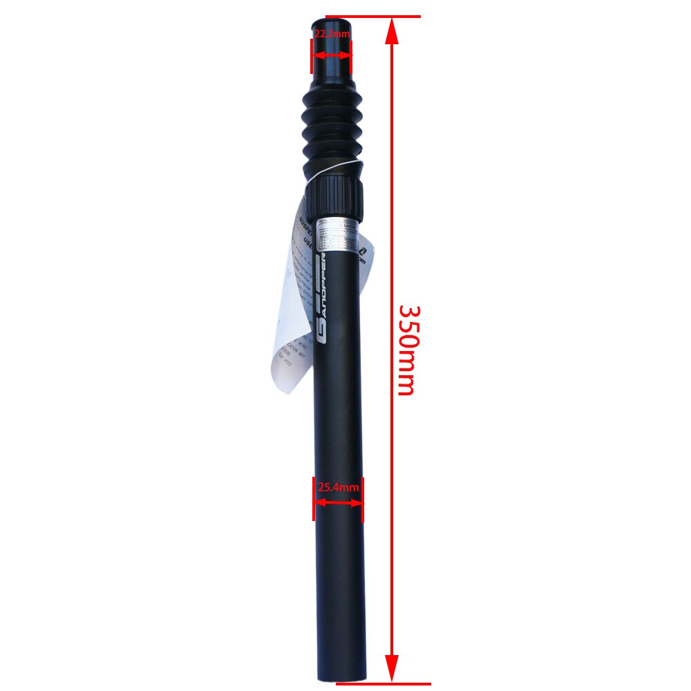 GANOPPER MTB Bicycle Damping Suspension Seatpost 25.4/27.2/28.6/30.9/31.6 X350 Bike Seat post Shock Absorber Tube Setback
