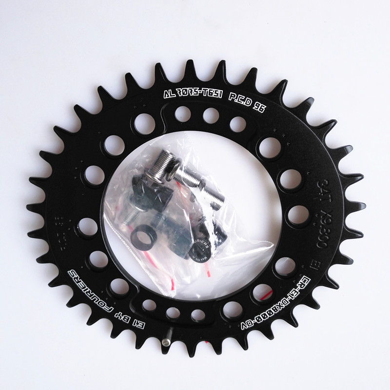 Fouriers  dx8000 oval mtb cykel kæde ring kædehjul 11 hastighed 96 pcd mountainbike cranksæt kædehjul 34-48t