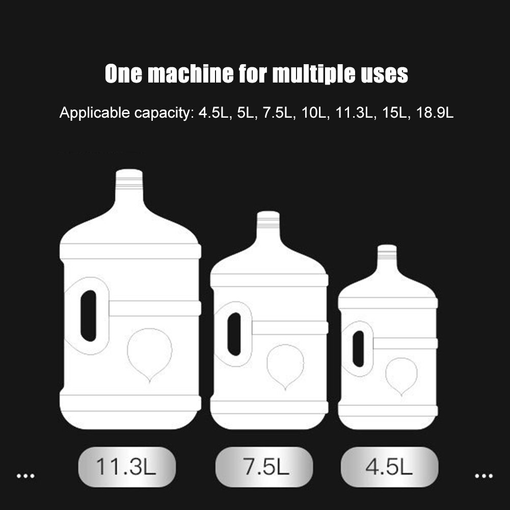 Dispensador eléctrico de agua para botella, carga USB portátil con dispensador de agua, automático, portátil