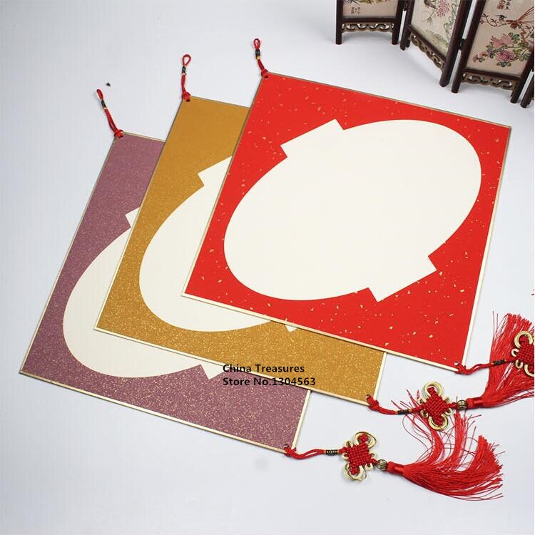 2pcs/lot,Chinese Hanging Card For Chinese Painting And Calligrphy Writing Home Decoration Chinese Knot