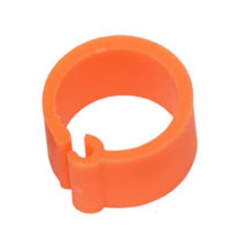 1000 Pcs Binnendiameter 8Mm Vogel Voet Ring Duif Duif Papegaai Been Ringen Kleine Vogels Voetring Vogel Clip ring 10 Kleuren: 8mm1