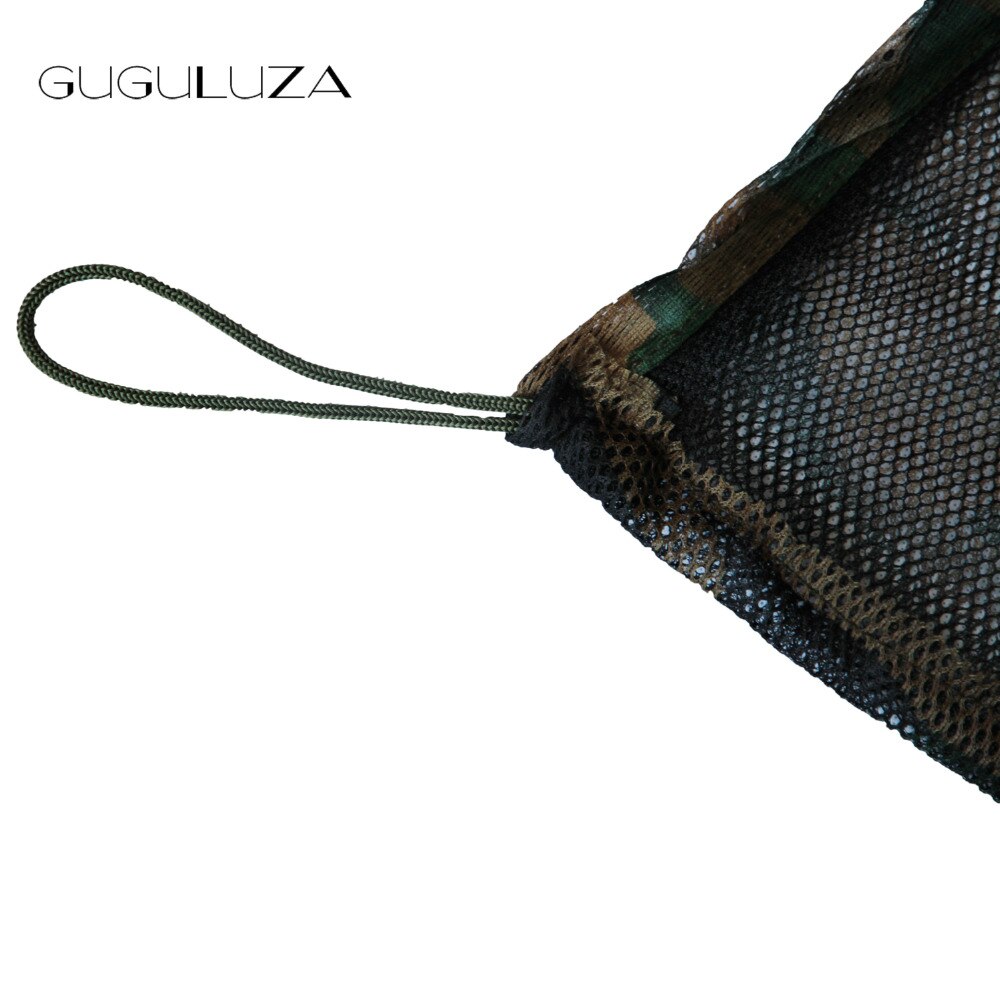 Guguluza 2 -lags stealth spøgelsesnet grøn mesh-bagside 4.5m x 1.5m camo-net skydeskjul