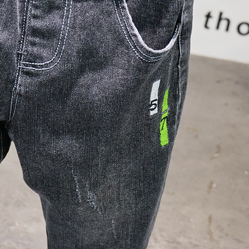 Jongen Jeans Herfst Kinderen Denim Broek Koreaanse Stijl Kids Jongens Cowboy Broek Baby Kids Jeans Baby jongens Kleding