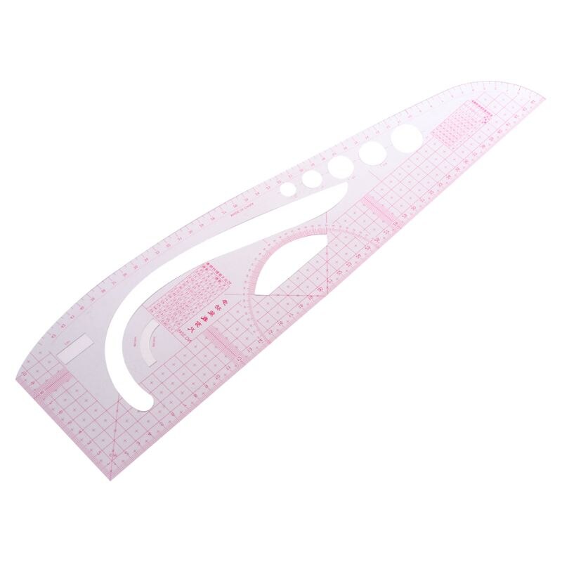 Multi-function Sewing Ruler Measure for Making Clothes Tailor Craft Tool Plastic N1HF