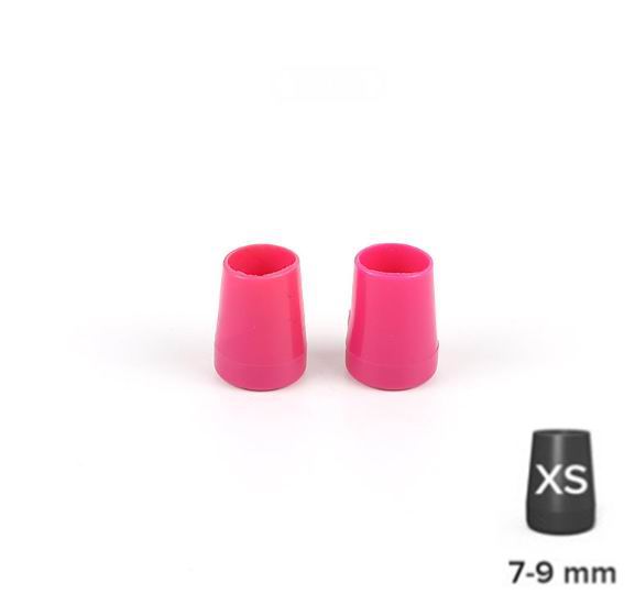 1 paire haut talon protecteur chaussures haut talon aiguille protecteurs talon conseils remplacement: Rose Red-XS