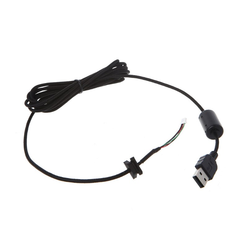 2m Durable Nylon Braided Line USB Mouse Cable Cable For Logitech G9 G9X R9JA