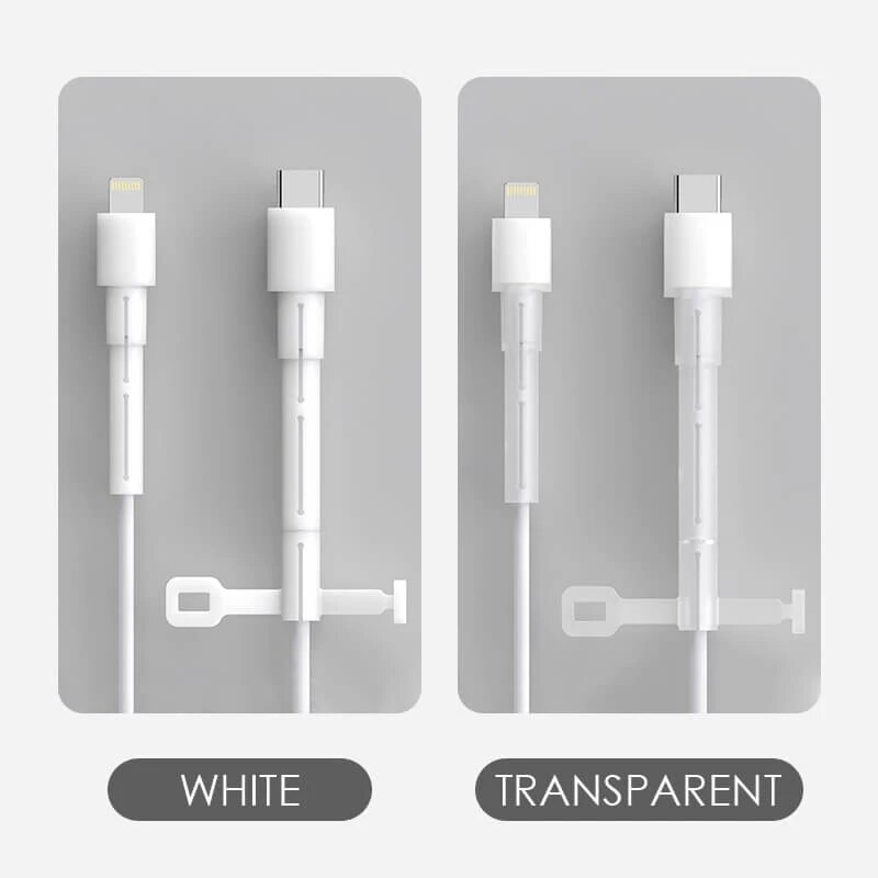 1 Set Van Kabel Protector, Datakabel Siliconen Beschermhoes Opladen Kabelhaspel Geschikt Voor Iphone Usb-oplaadkabel