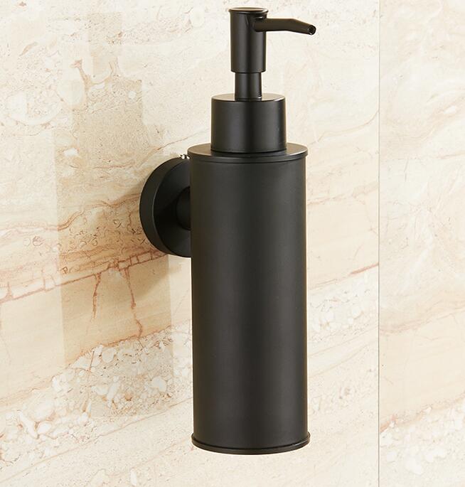 Zeepdispenser Goud Badkamer Hand Zeepdispenser/Keuken Zeepdispenser Rvs Shampoo Flessen: Black