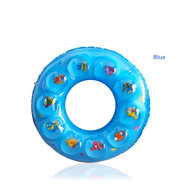 Opblaasbare zwemband voor kinderen, gigantisch zwembadspeelgoed, strandfeest, zwemband voor volwassenen, opblaasbaar waterspeelgoed: Blauw 80