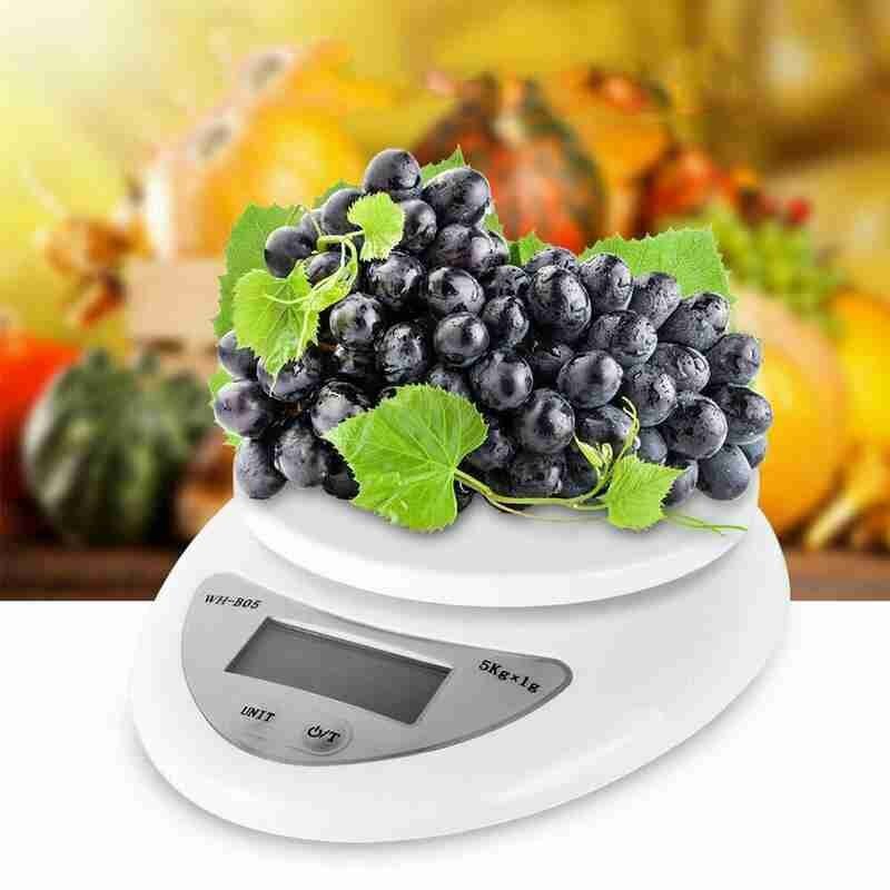 Electronic Digital Kitchen Food Scale ABS Precision Weigh Kitchen Kitchen Scale Balance Home Electronic Digital Gramera I7Y6
