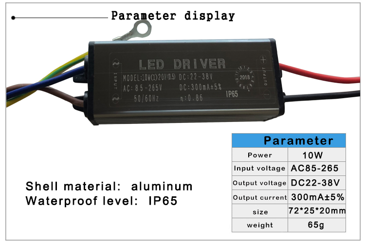 Adaptateur Driver LED Économique 4-7W - Transformateur AC 90-265V DC12-28V Pour Ampoules LED
