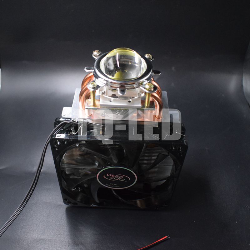 100W 150W High Power Led Radiator Met Koeler Reflector Optische Lens Heatsink Kit 60 Graden/90 Graden/120 Graden