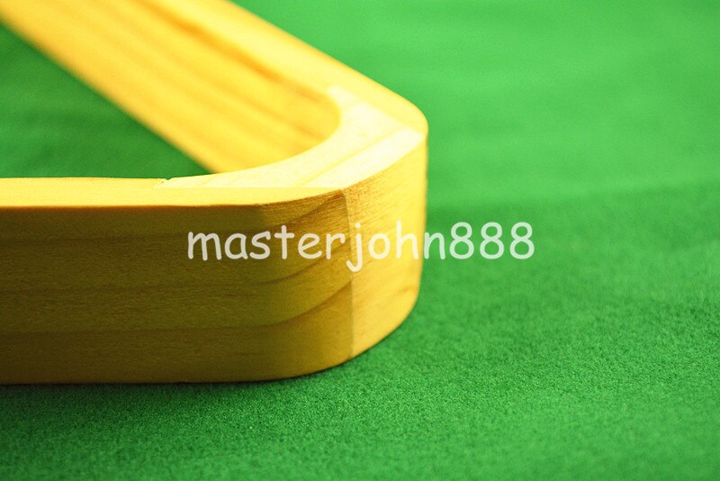 basen bilard Snooker piłka stojak z naturalnego drewna trójkąt 52mm/57mm (opcjonalnie) akcesoria robić snookera darmowa wysyłka hurtowni