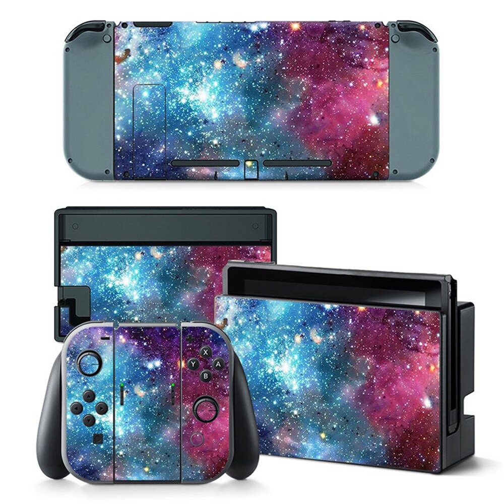 Pegatina de piel para Nintendo Switch, de novedad, pegatinas protectoras de PVC para consola Nintendo Switch y controlador: TN-switch-5650