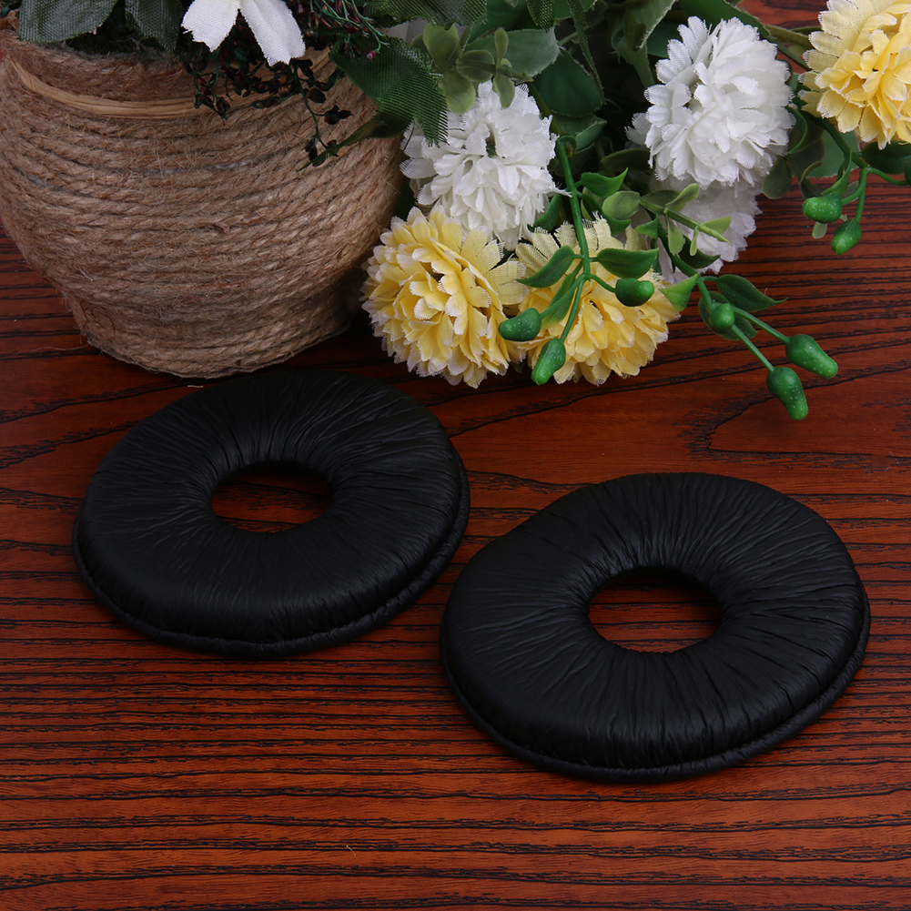 1 pair Replacement Ear Pads Cushion for Technics RP DJ1200 DJ1210 Headphones headset Black EarPads