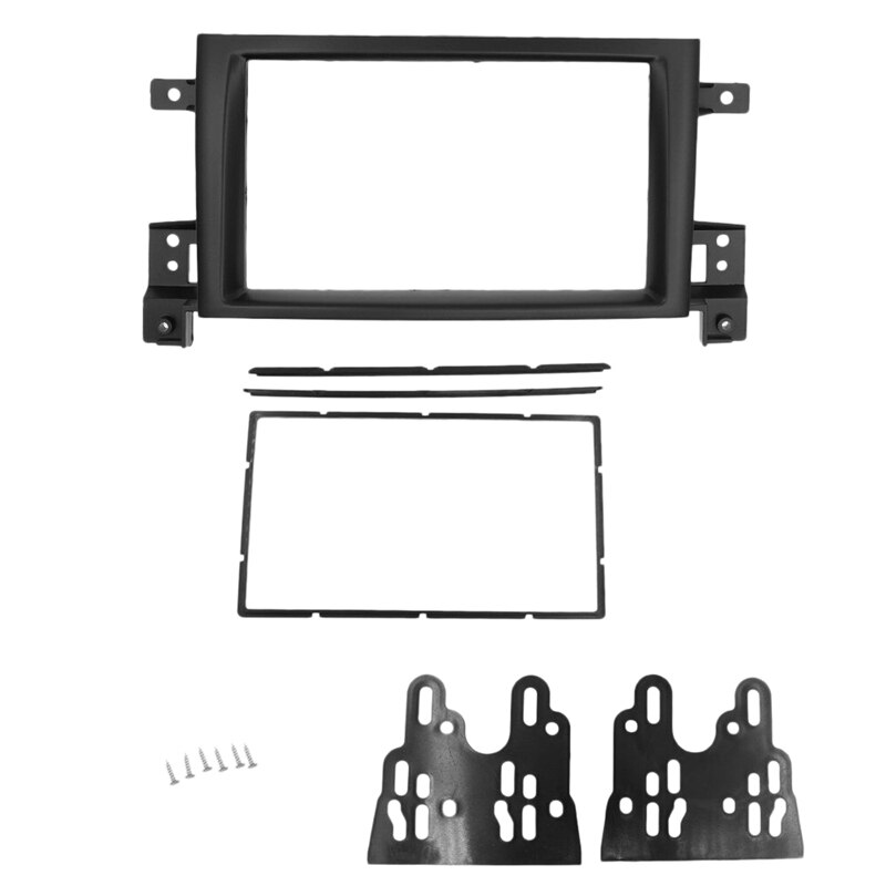for Suzuki Grand Vitara 2005 Double Din Car DVD Stereo Radio Fascia Dash Panel Frame Trim 2 Din Kit