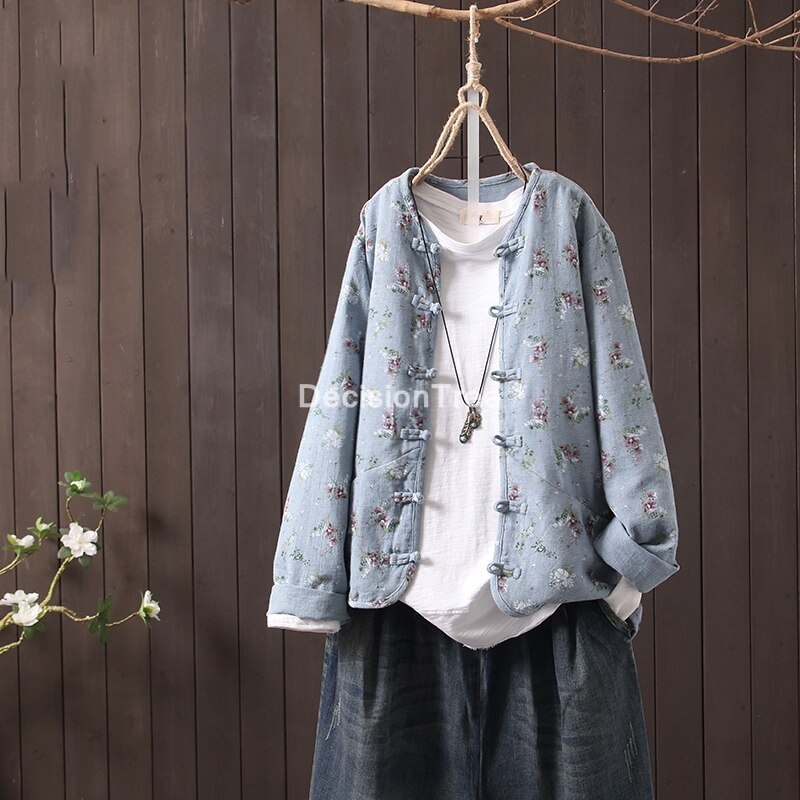 Blauw - Dames - Lichtgewicht - Bloemenprint - Goedkope kimono's
