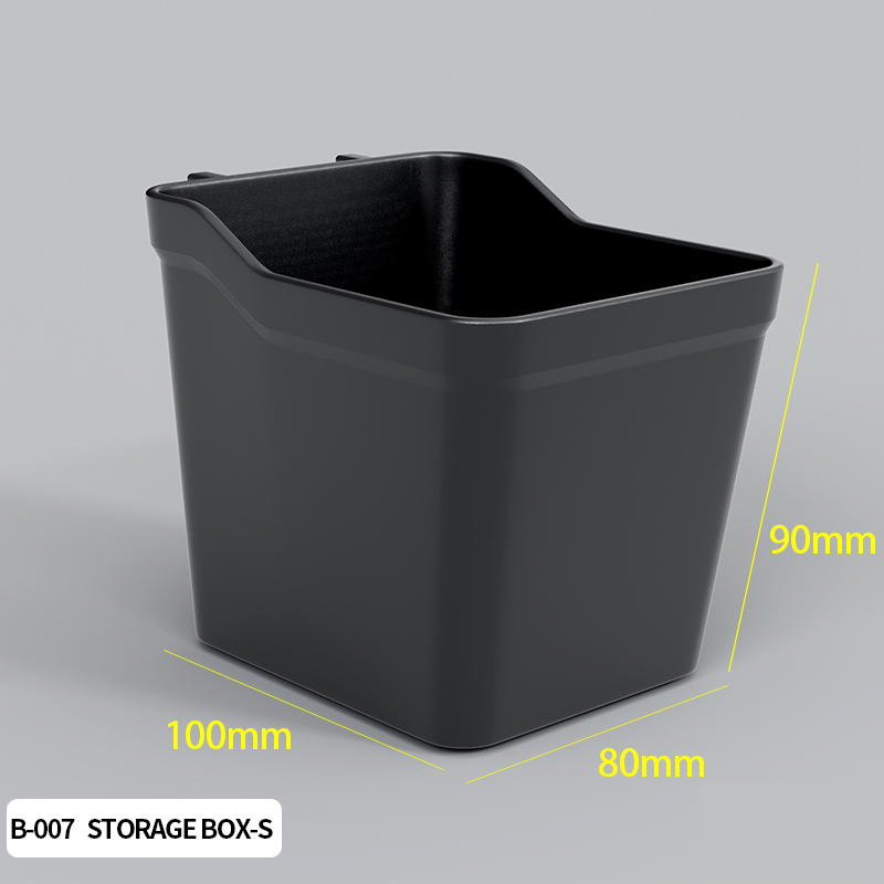 Desktop opslag pegboard voor kantoor en thuisgebruik, uitgerust met verschillende accessoires, vrij te combineren voor decoratie.