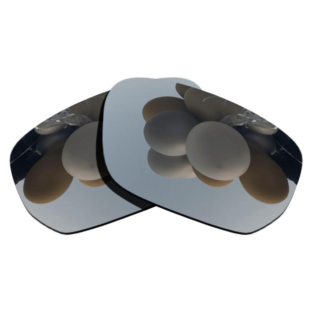 Polarisierte Sonnenbrille Ersatz Linsen für-Stil Schalter OO9194 Rahmen-Mehrere Optionen: Silver