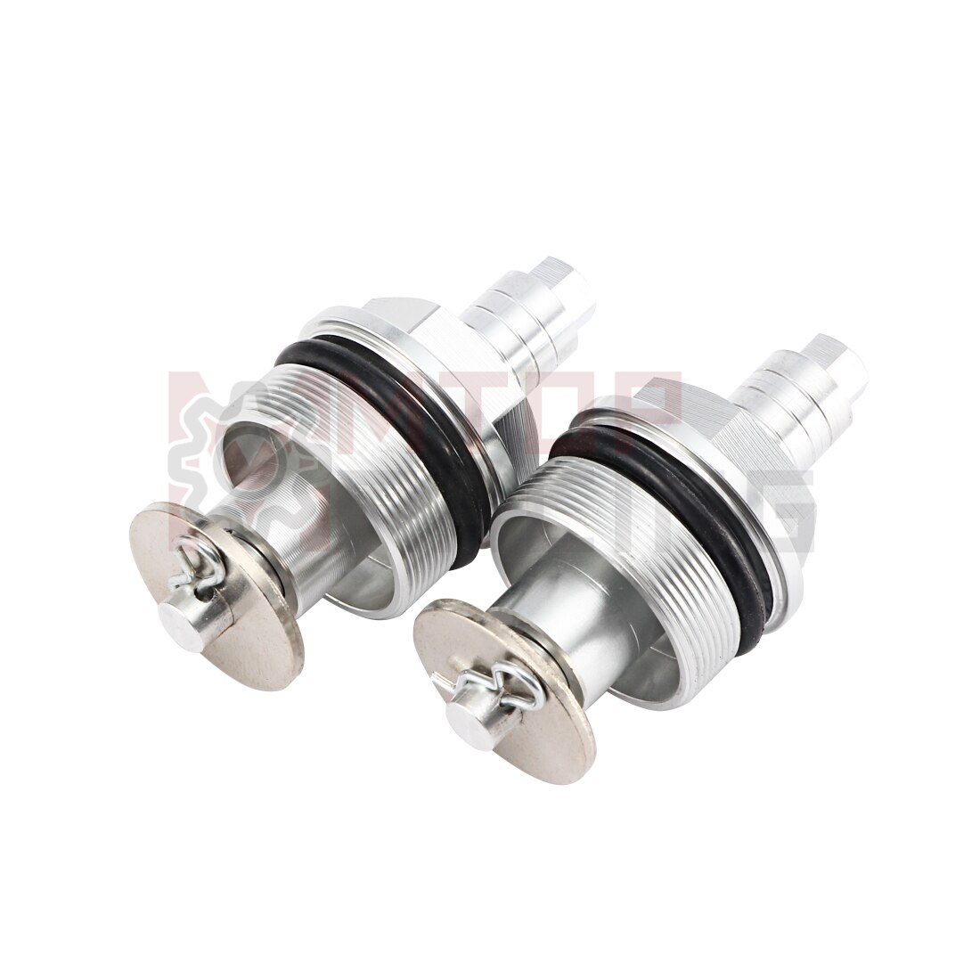 Tappi forcella precarico per Yamaha SDR200 1987 SRX250 1991 bulloni bulloni forcella esagonali regolabili