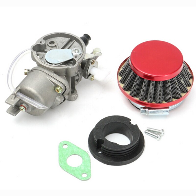 Colourful Carburetor Carb Carby+Steel 44mm Air Filter+ Stack for 47cc 49cc Mini Moto Dirt Pocket Bike ATV Quad Go Kart Minimoto