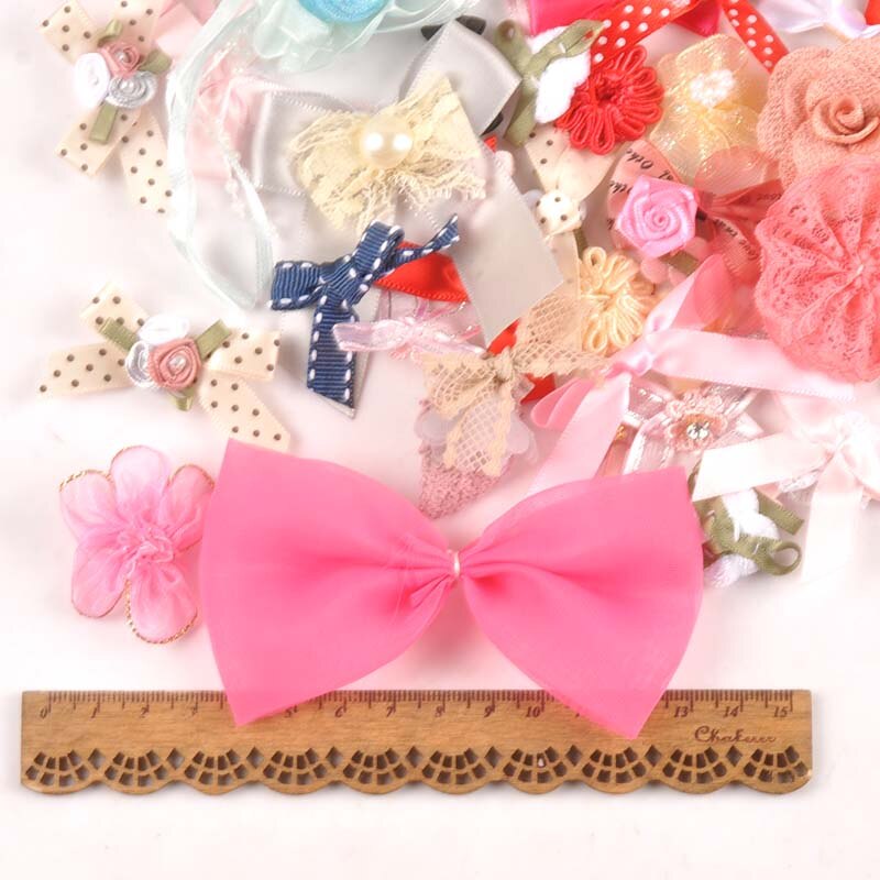 15g (about20pcs) Boog Kerstboom Decoratie Xmas Ornament Strik Party Thuis Bruiloft Decor cp2405