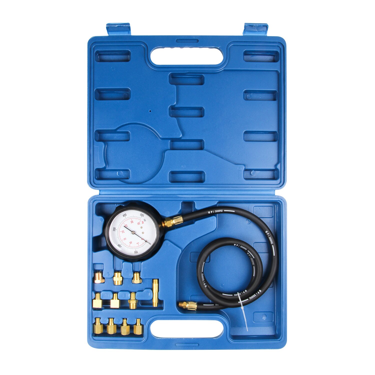 12pcs Engine Oil Pressure Tester Gauge Compression Tester Engine Cylinder Oil Pressure Diagnostic Tester Tool